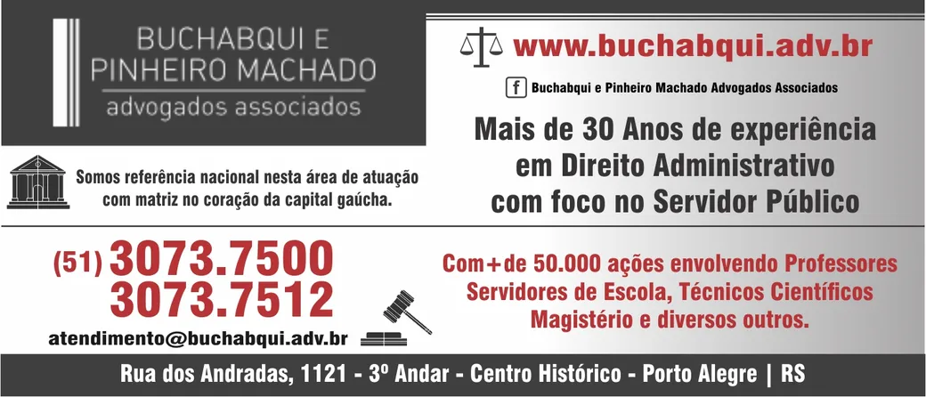 BUCHABQUI E PINHEIRO MACHADO ADVOGADOS ASSOCIADOS EM PORTO ALEGRE RS