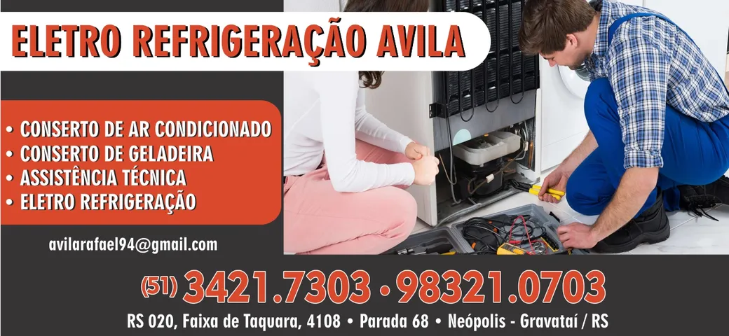 ELETRO REFRIGERAÇÃO ÁVILA EM GRAVATAÍ | RS