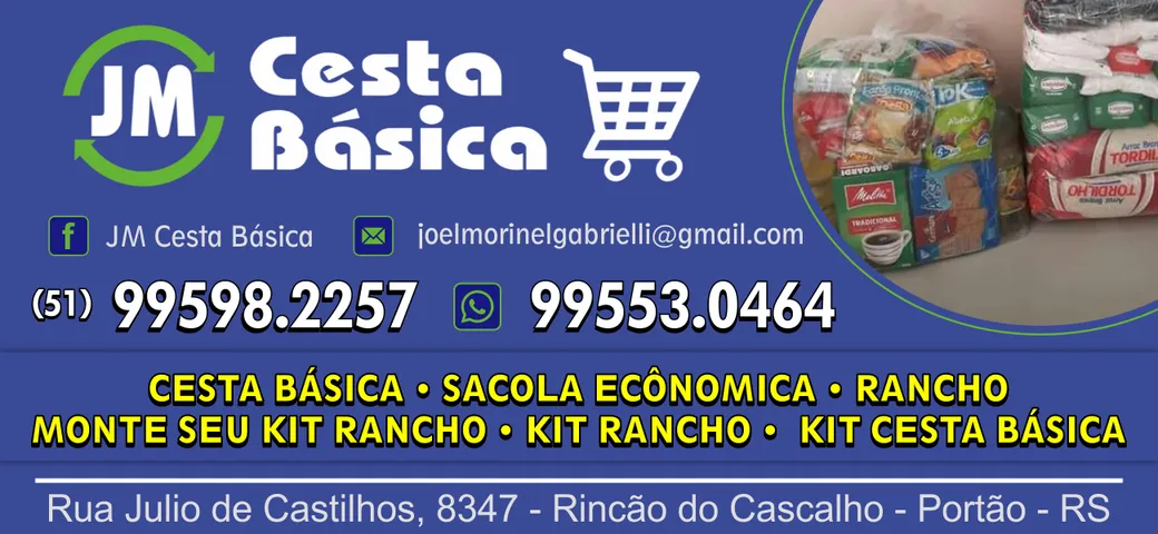 JM CESTA BÁSICA EM PORTÃO RS