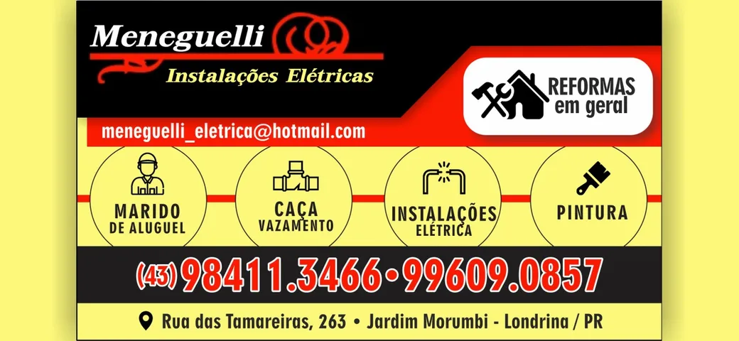 MENEGUELLI ELETRICISTA EM LONDRINA | PR