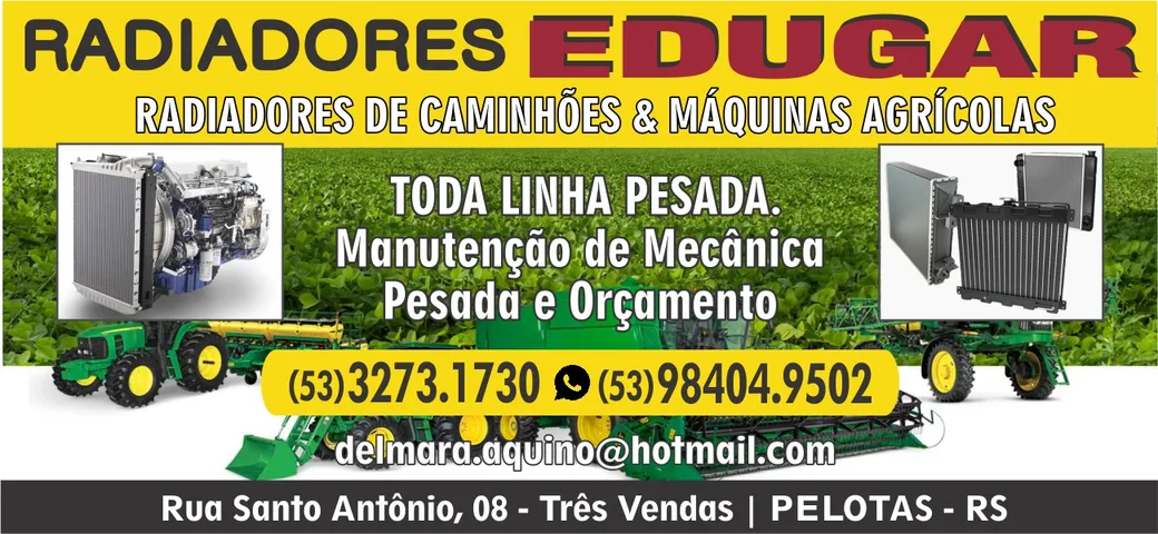 RADIADORES EDUGAR EM PELOTAS RS