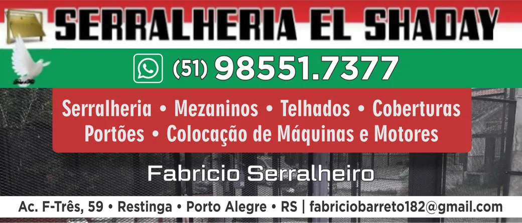 SERRALHERIA EL SHADAY EM PORTO ALEGRE RS