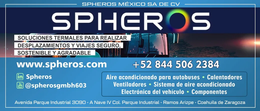 SPHEROS CLIMATIZACIÓN Y ELETRÓNICOS PARA AUTOBUSES MÉXICO SA CV