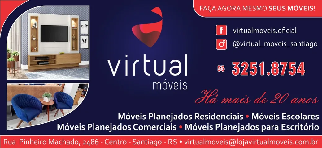 VIRTUAL MÓVEIS COMERCIAIS EM SANTIAGO RS