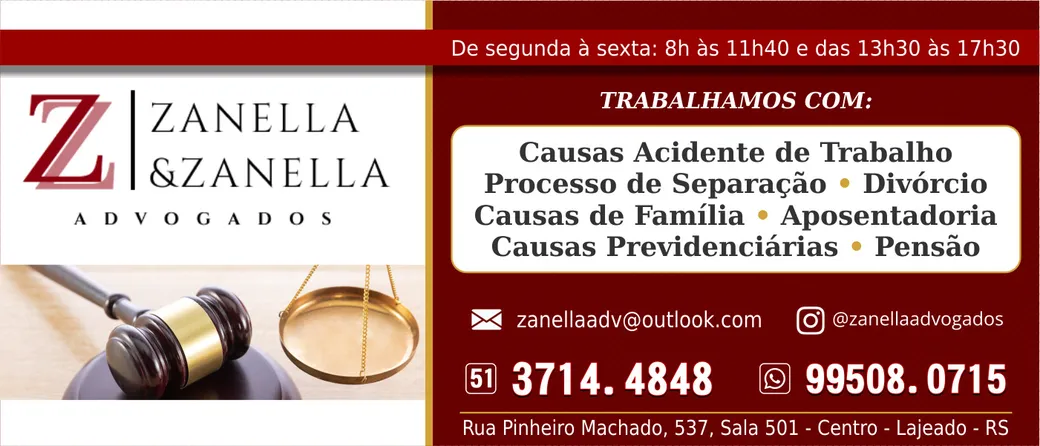 ZANELLA ADVOGADOS EM LAJEADO RS